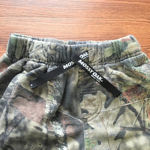 Mossy Oak Sweat Pants Boy's Camo SM / 6-7 - Picture 2 of 5